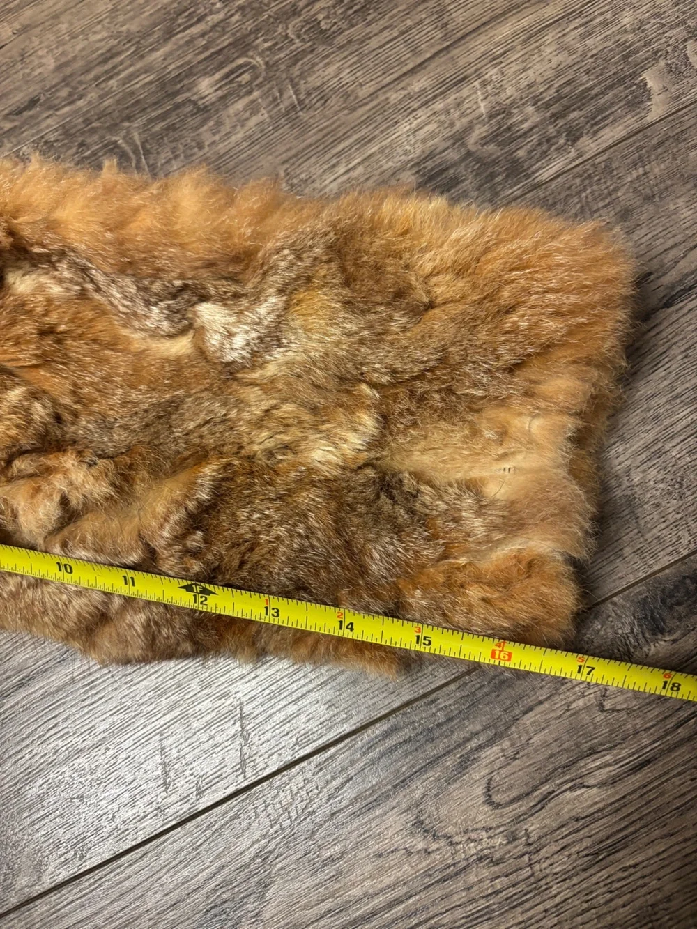 Vintage M. Solomon Sz S Patchwork Rabbit Fur Jacket Coat 70s 80s EXCELLENT!